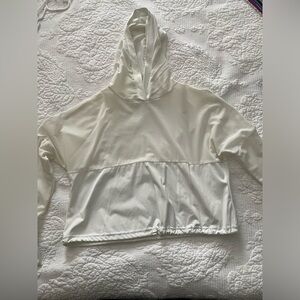 Buffbunny collection white mesh crop top